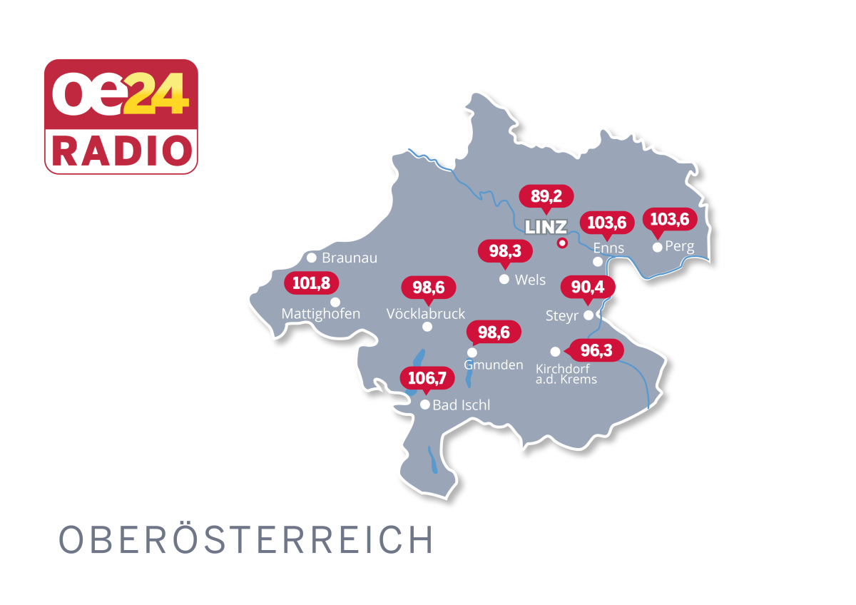 Frequenzkarte Oberoesterreich