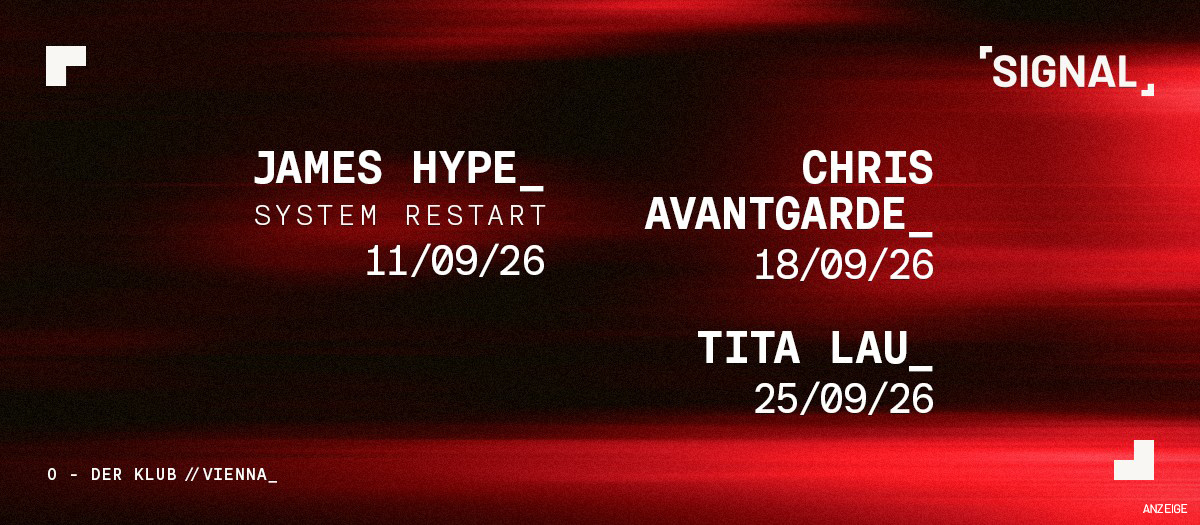 ANZEIGE 08 2026 Singal James Hype 1200x525