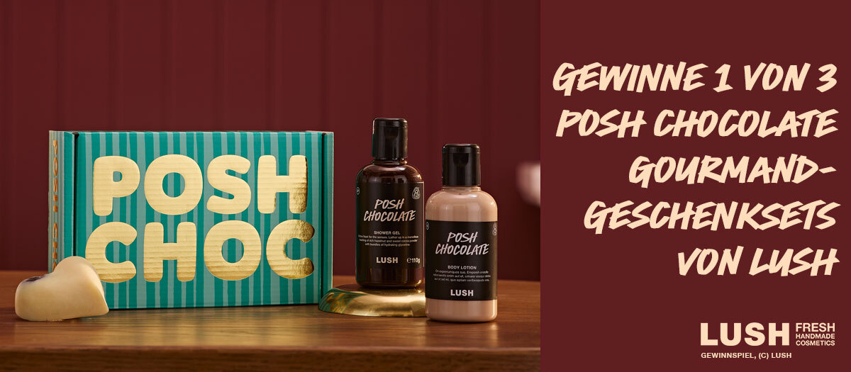 Gewinnspiel Poshchocolate
